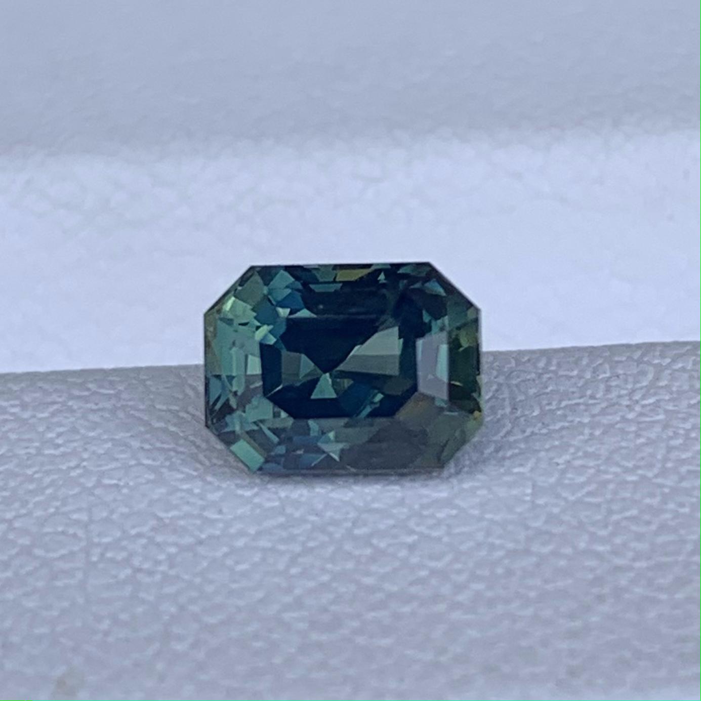 Natural Teal Sapphire 1.56 - (UH) - Baza Boutique