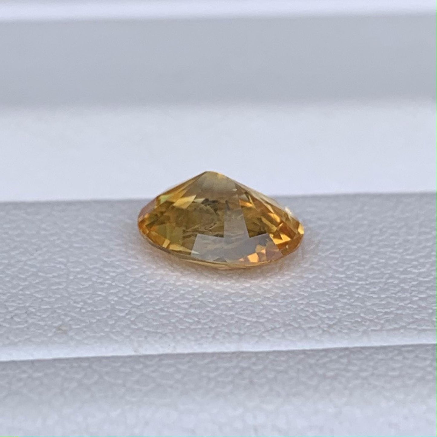 Natural Bright Yellow Sapphire 1.51ct Heated  Loose Gemstone - Baza Boutique