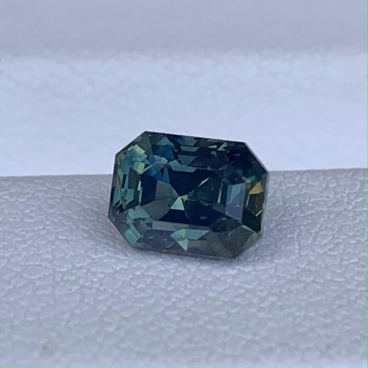 Natural Teal Sapphire 1.56 - (UH) - Baza Boutique