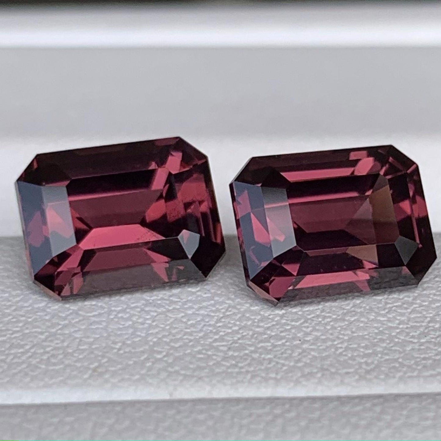 Rare Mahenge Grape Spinel Pair 6.30ct - (H) - Baza Boutique