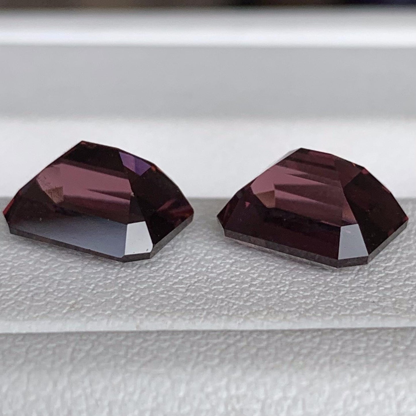 Rare Mahenge Grape Spinel Pair 6.30ct - (H) - Baza Boutique