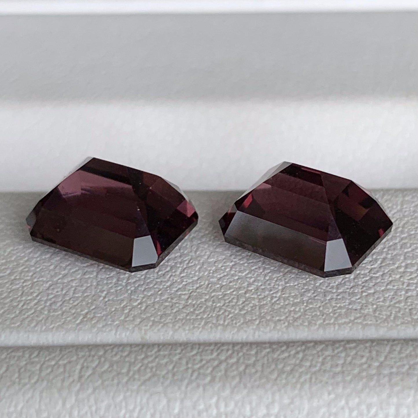 Rare Mahenge Grape Spinel Pair 6.30ct - (H) - Baza Boutique