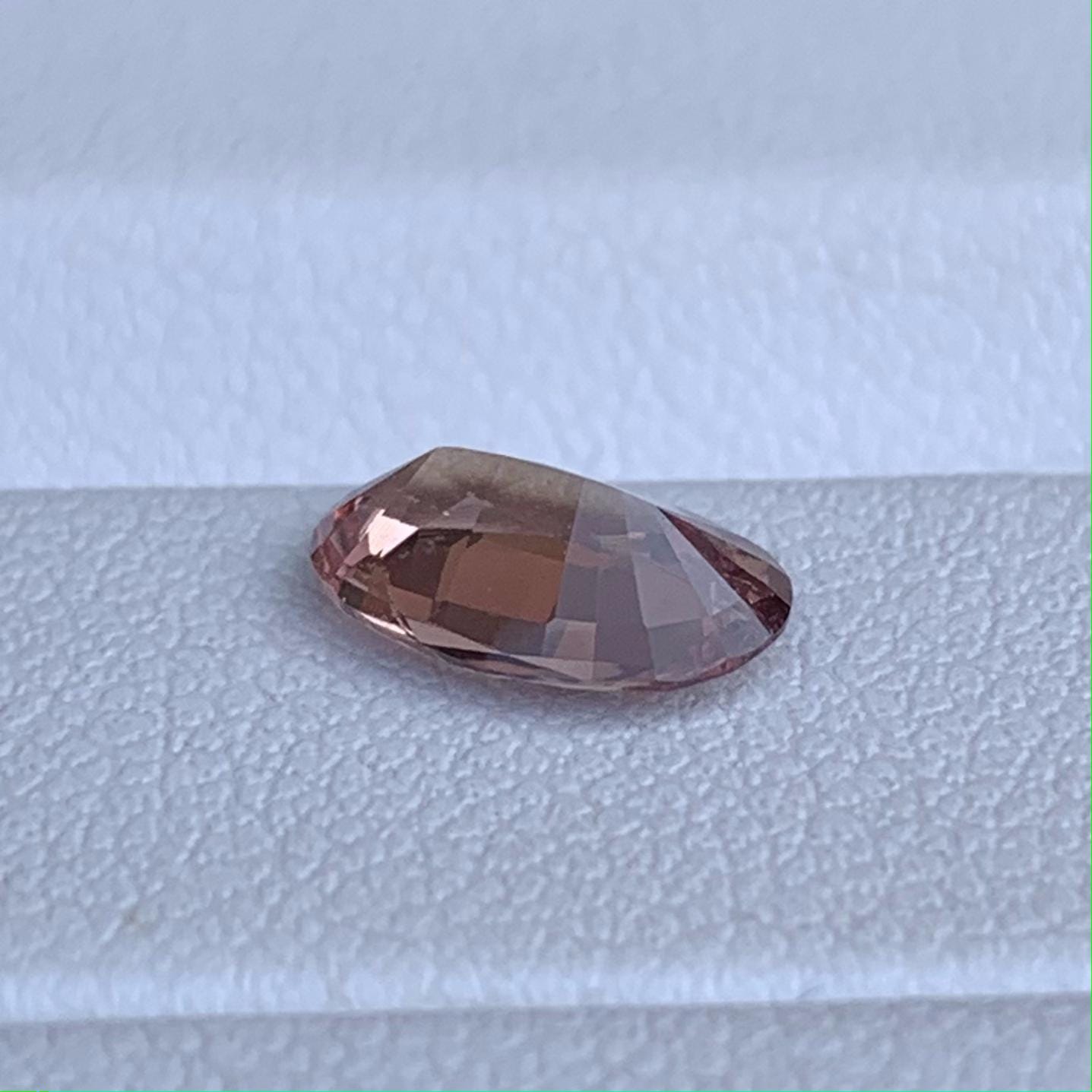 Natural Whiskey Sapphire 1.22ct Heated  Oval Cut Loose Gemstone for Ring or Pendant