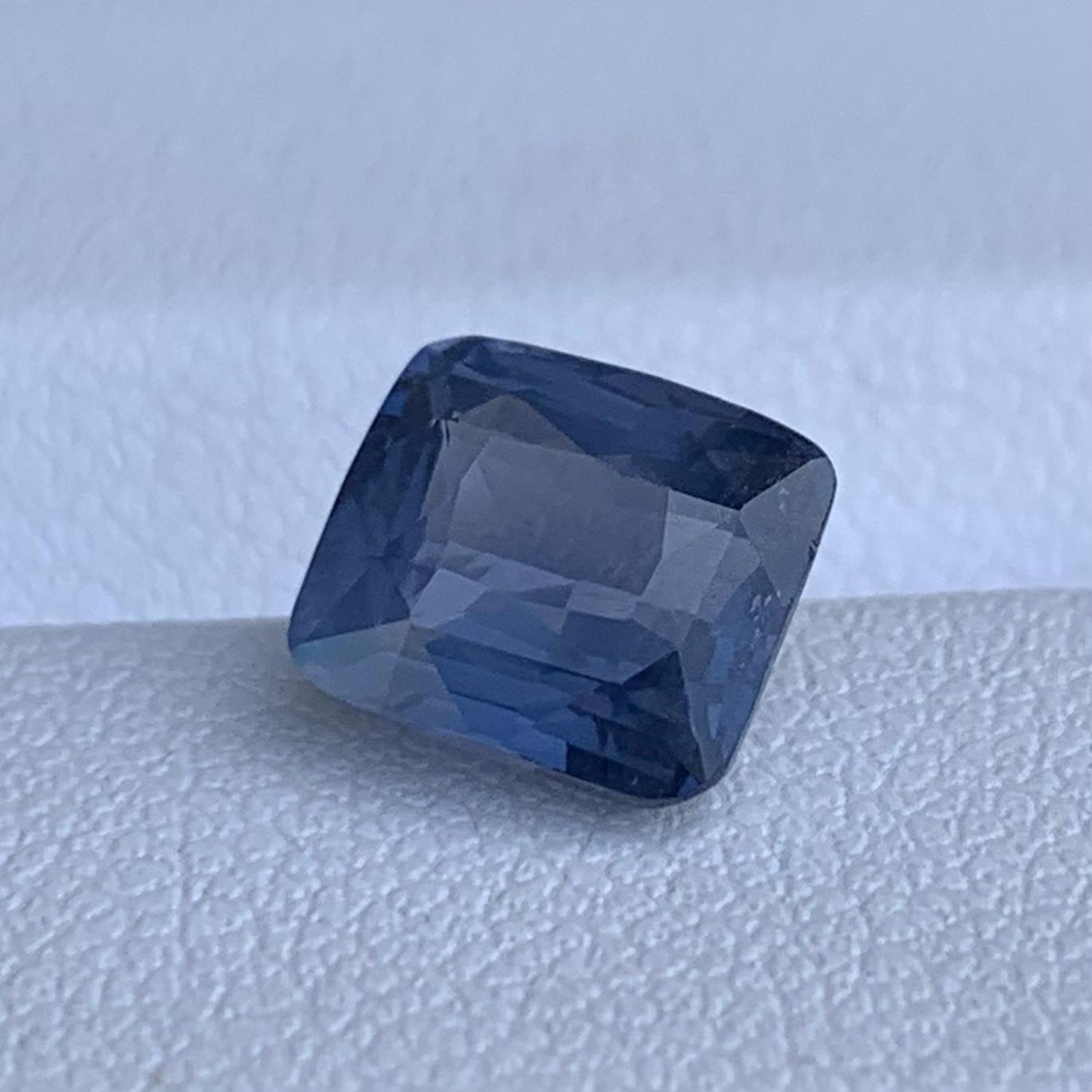 Natural Cushion Cut Cobalt Spinel 2.57ct - (UH)