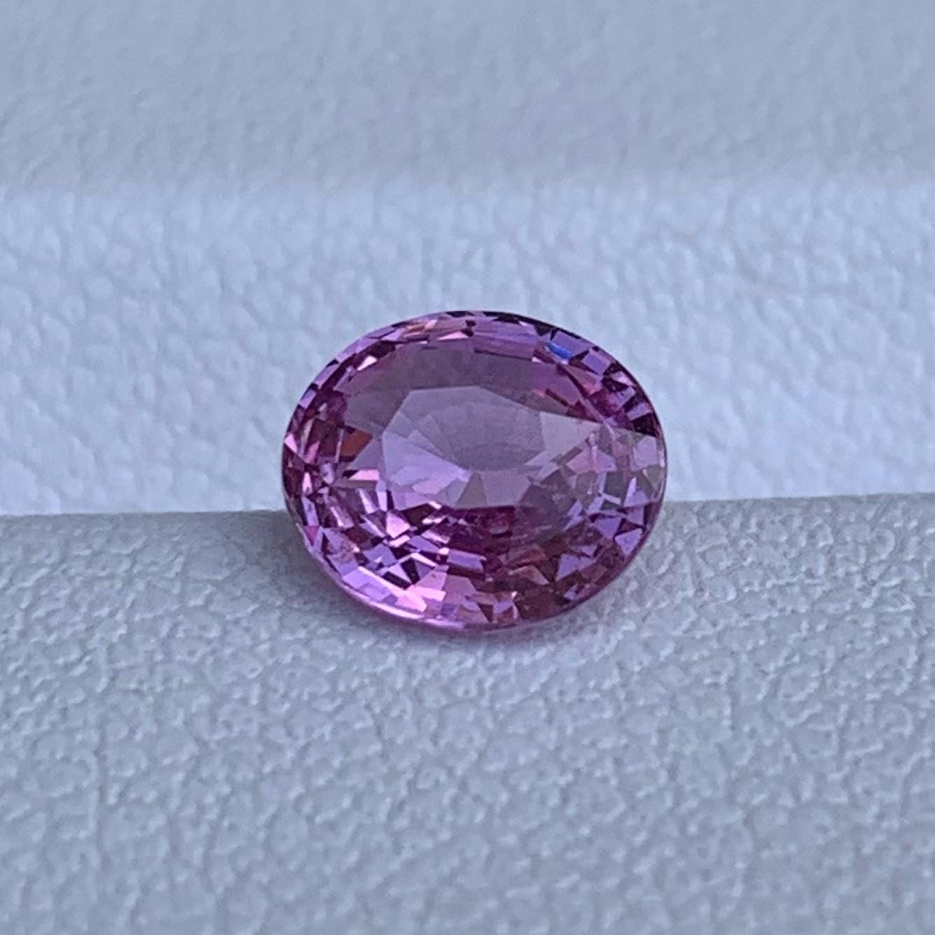 Natural Oval Cut Pink Sapphire 1.24ct - (UH)
