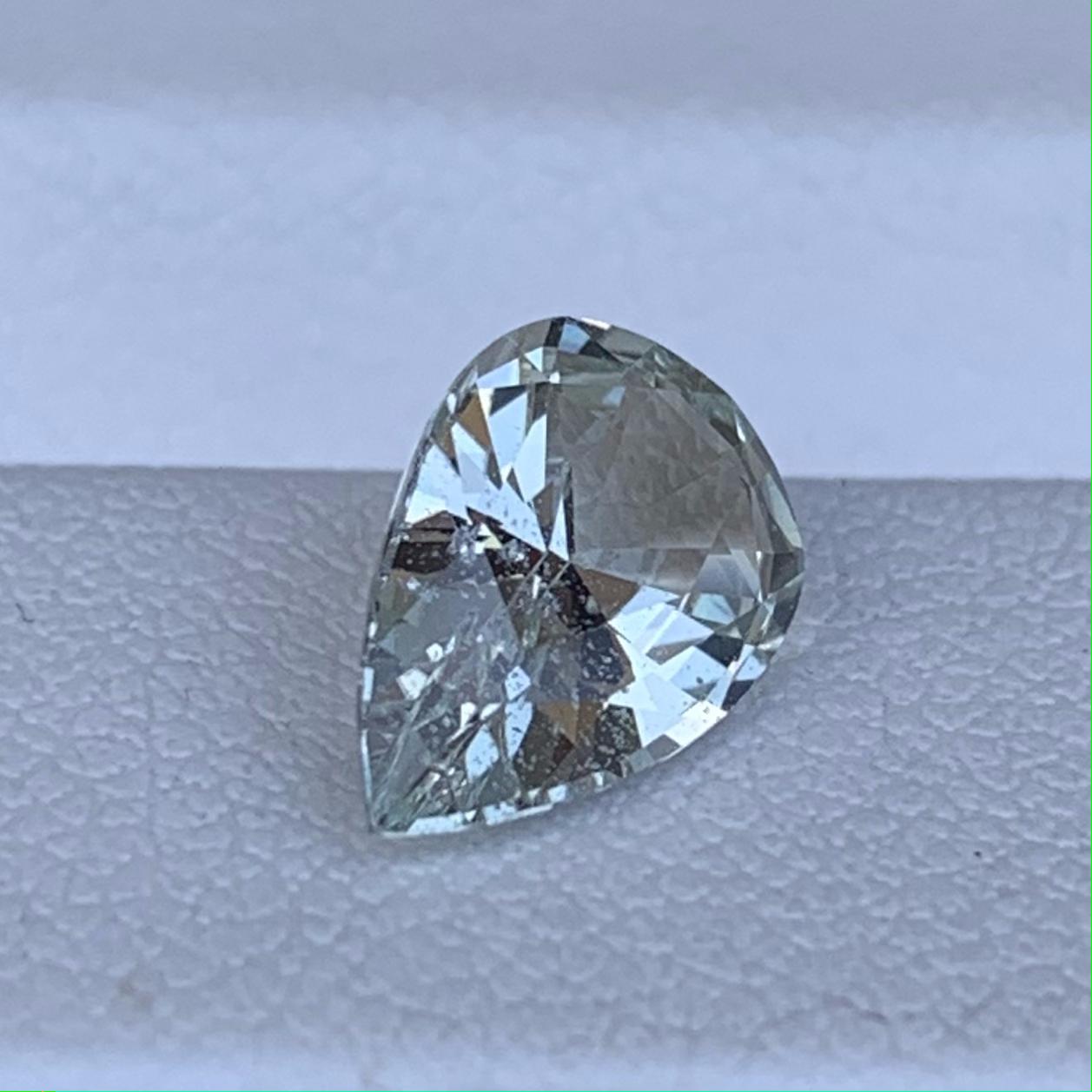 Mint Green Sapphire 1.66ct - (UH)