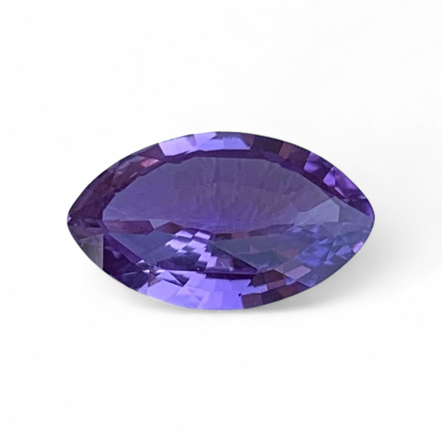 Natural Marquise Cut Purple Sapphire 1.49ct - (UH)