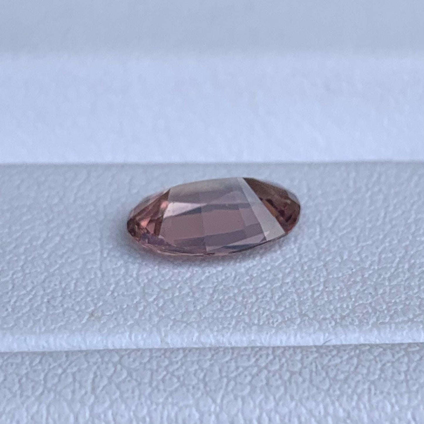 Natural Whiskey Sapphire 1.22ct Heated  Oval Cut Loose Gemstone for Ring or Pendant