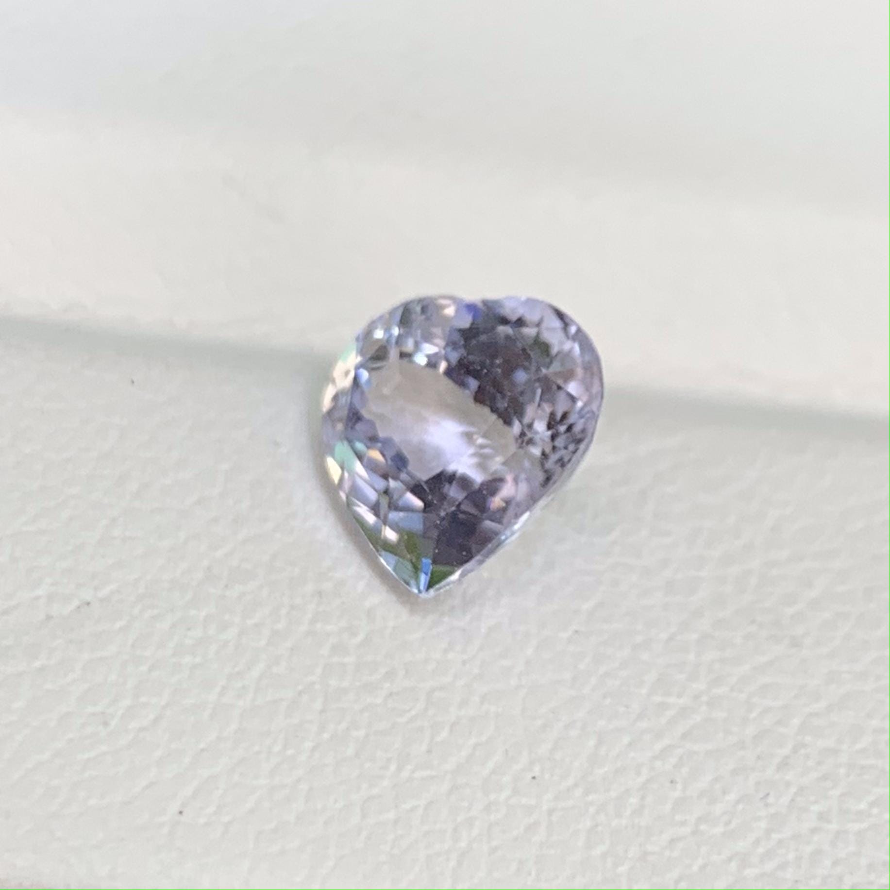 Heart Shaped Lavender Sapphire 2.63ct - (UH) - Baza Boutique