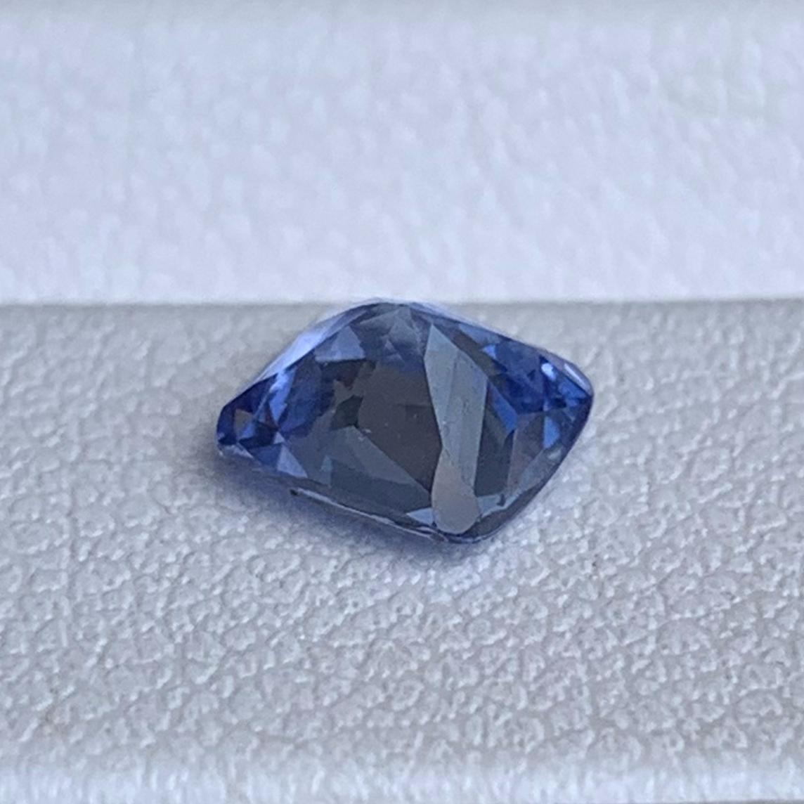 Natural Cushion Cut Blue Sapphire 1.12ct - (UH)