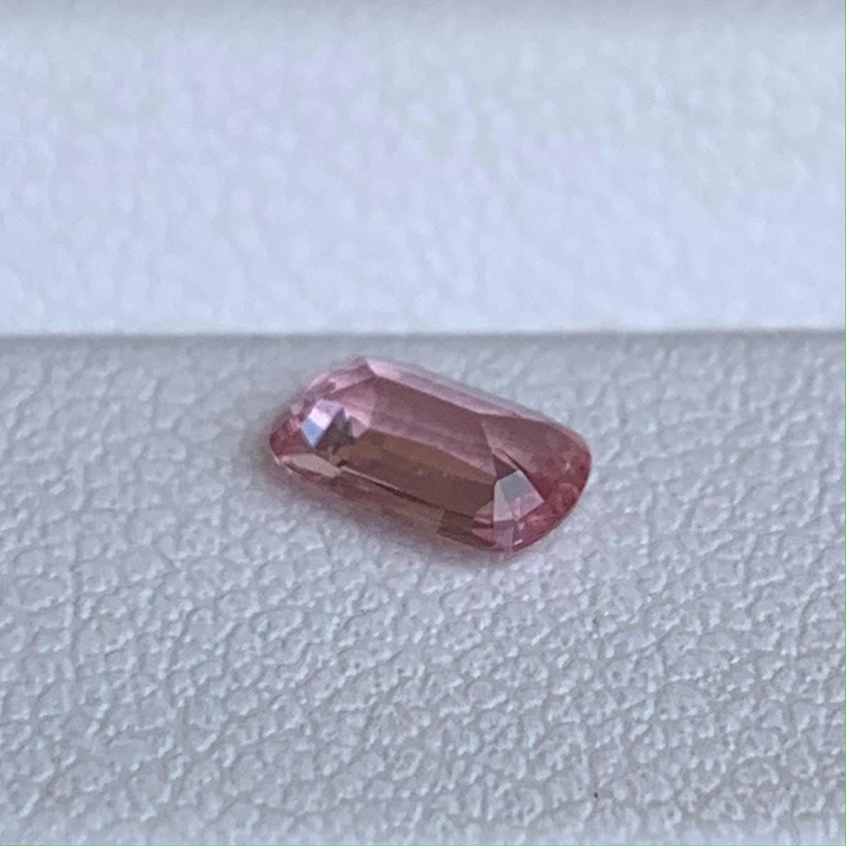 Natural Cushion Cut Padparadscha Sapphire 0.50ct - (UH)
