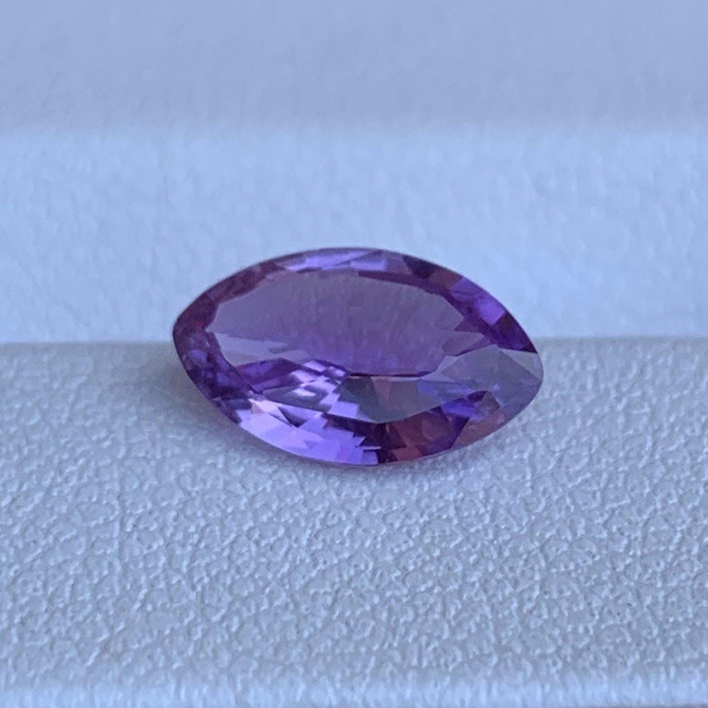 Natural Marquise Cut Purple Sapphire 1.49ct - (UH)