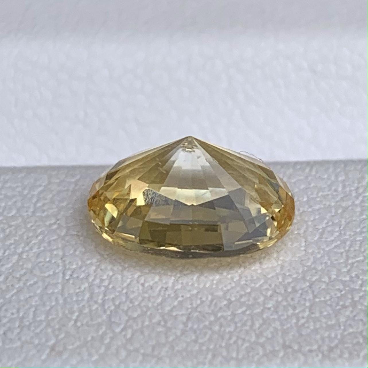 Natural Oval Cut Golden Yellow Sapphire 2.43ct - (H)