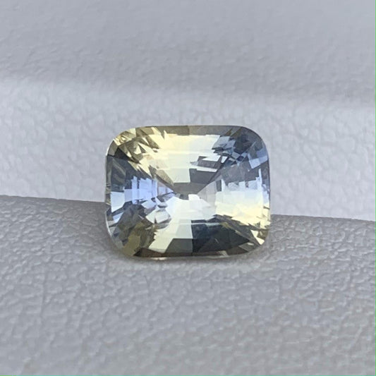 Natural Cushion Cut Bi Color Sapphire 2.06ct - (UH)