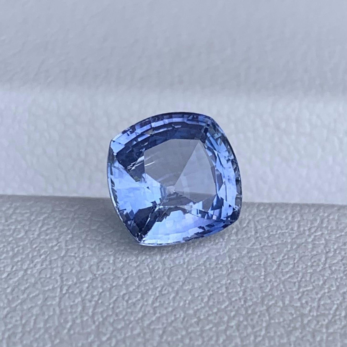 Natural Cushion Cut Light Blue Sapphire 2.19ct - (UH)
