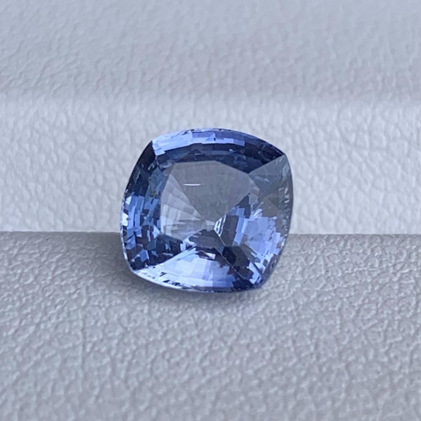 Natural Cushion Cut Light Blue Sapphire 2.19ct - (UH)