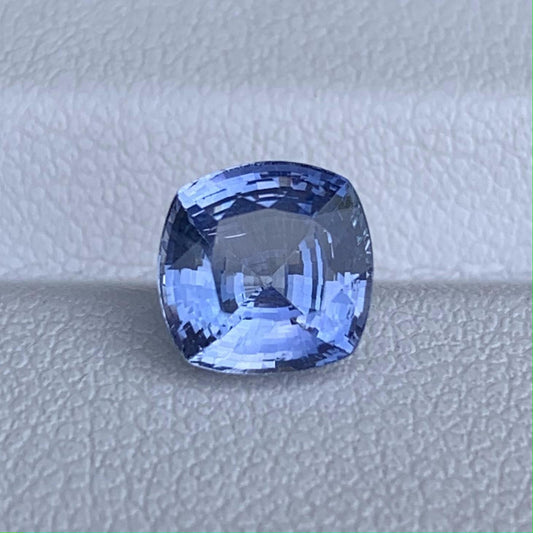 Natural Cushion Cut Light Blue Sapphire 2.19ct - (UH)