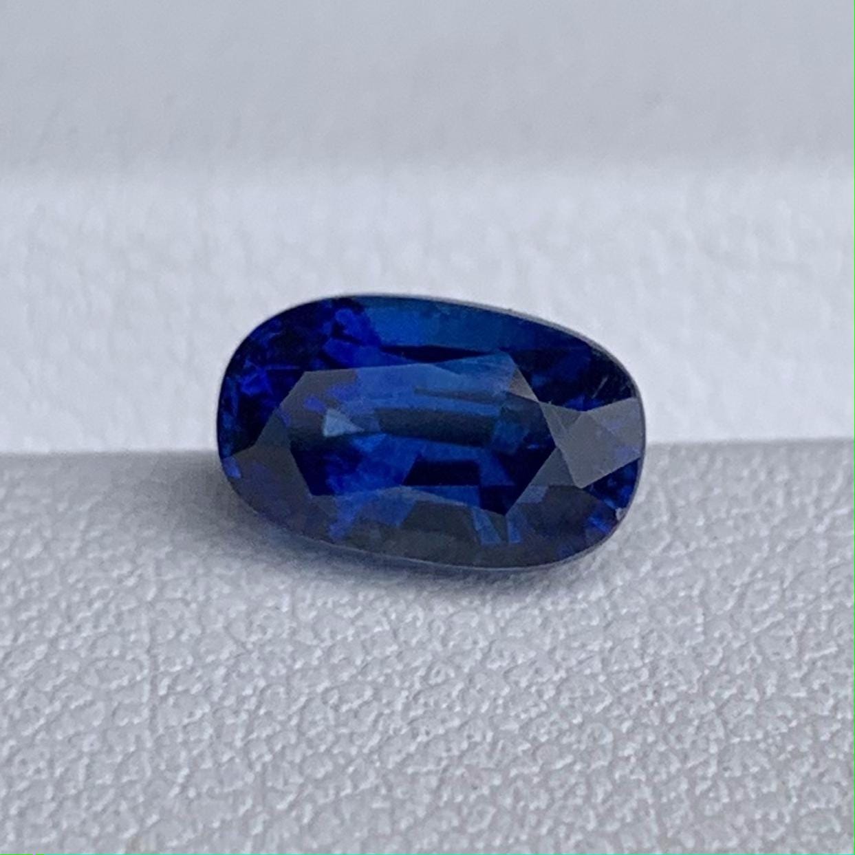 Natural Cushion Cut Royal Blue Sapphire 2.10ct - (H)