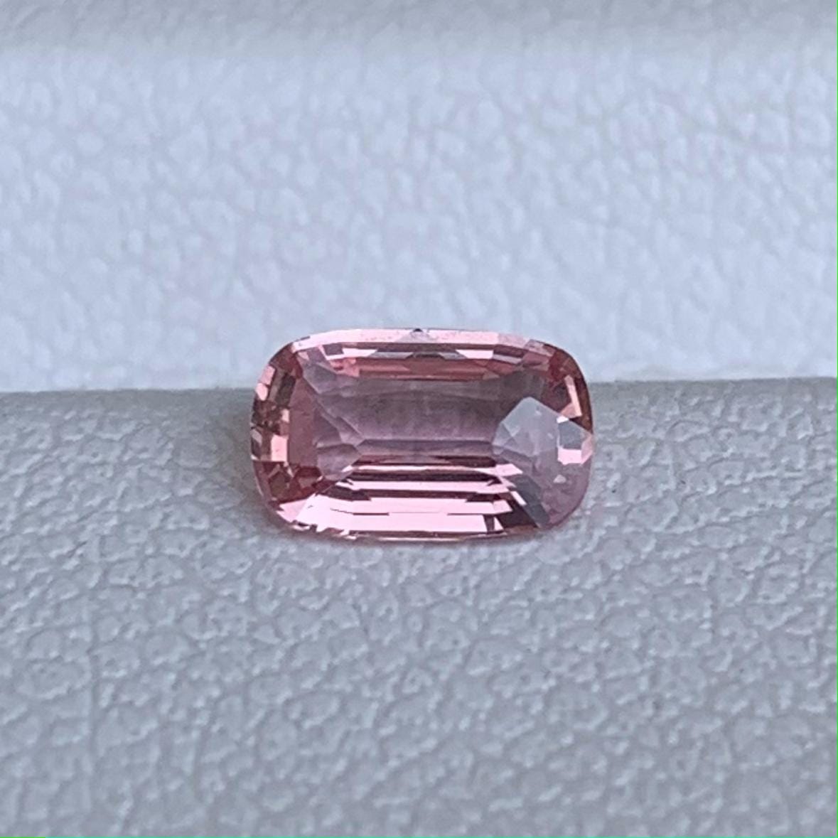 Natural Cushion Cut Padparadscha Sapphire 0.50ct - (UH)