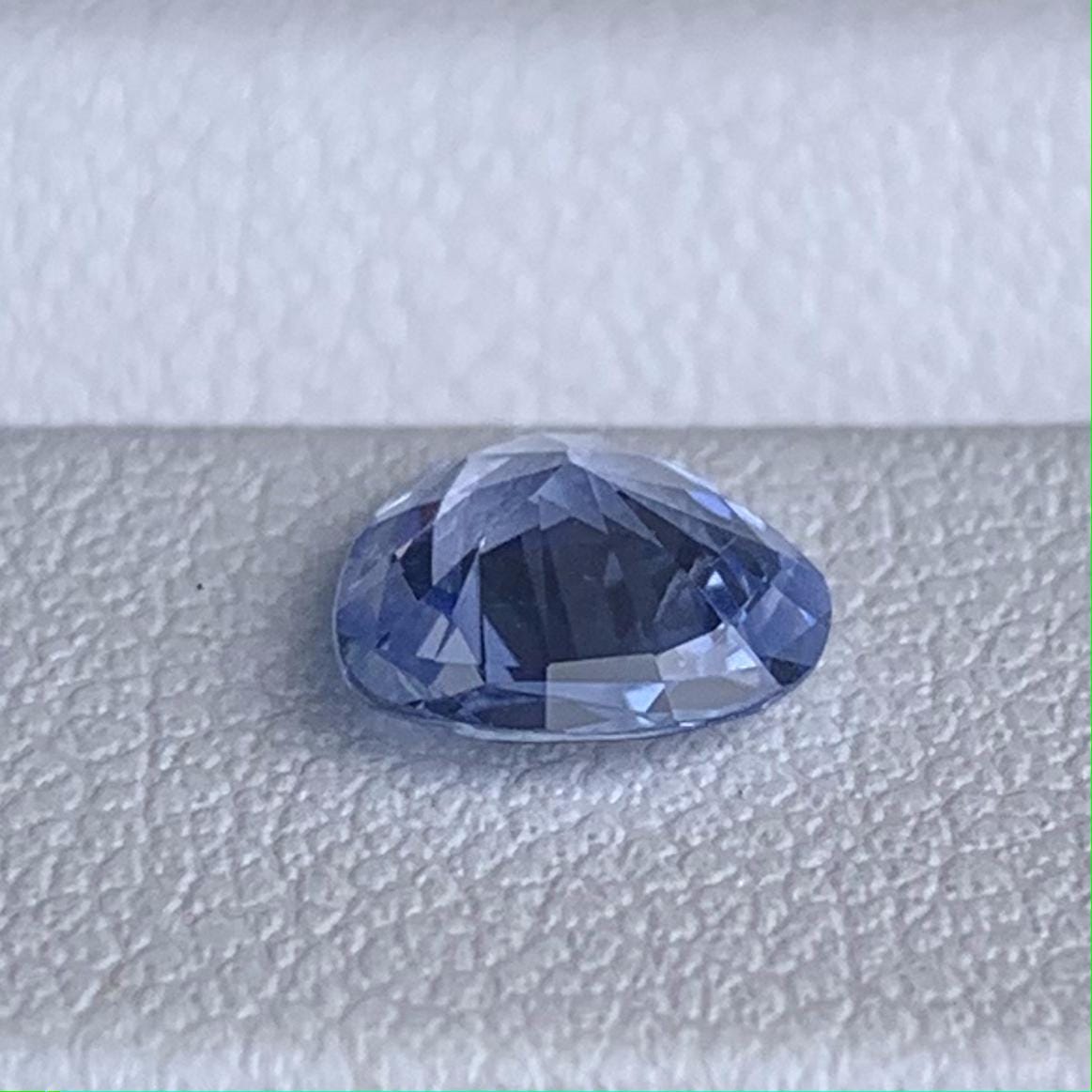 Natural Heart Shaped Light Blue Sapphire 1.06ct - (H)