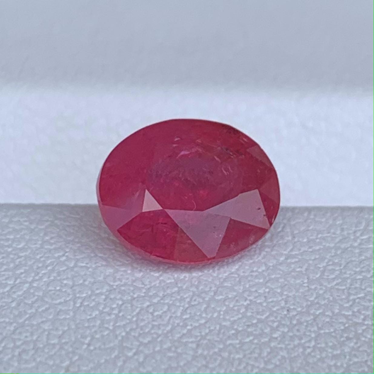 Natural Ruby Oval Cut 2.54ct - (UH) - Baza Boutique
