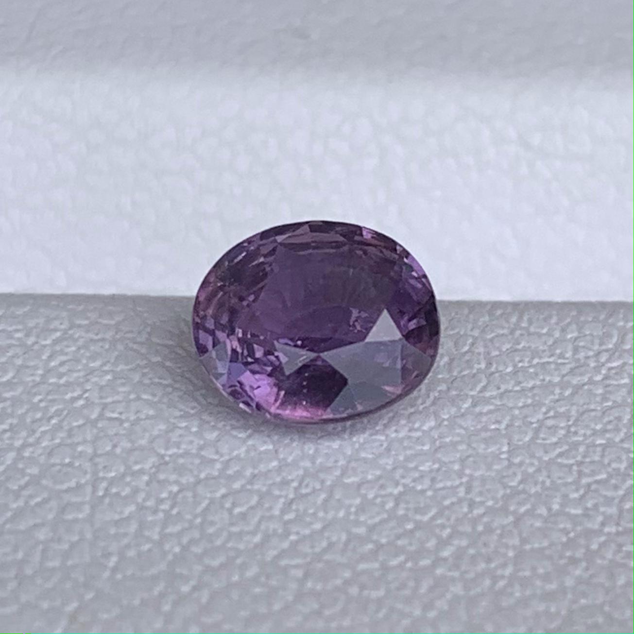 Natural Purple Sapphire 1.04ct - (UH) - Baza Boutique