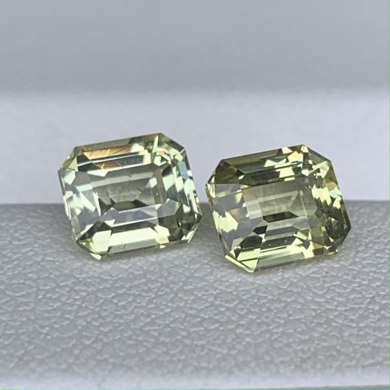 Natural Chrysoberyl Pair 2.28ct - (H) - Baza Boutique