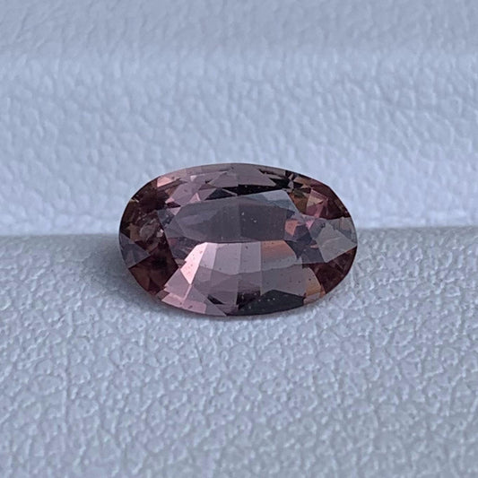Natural Whiskey Sapphire 1.22ct Heated  Oval Cut Loose Gemstone for Ring or Pendant