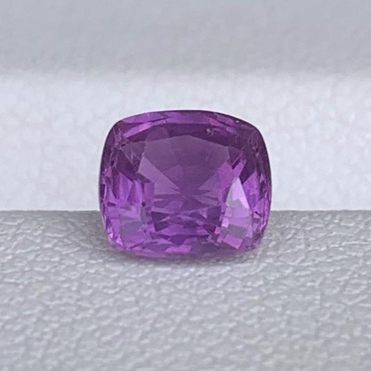 Natural Cushion Cut Violet Sapphire 1.04ct - (UH)