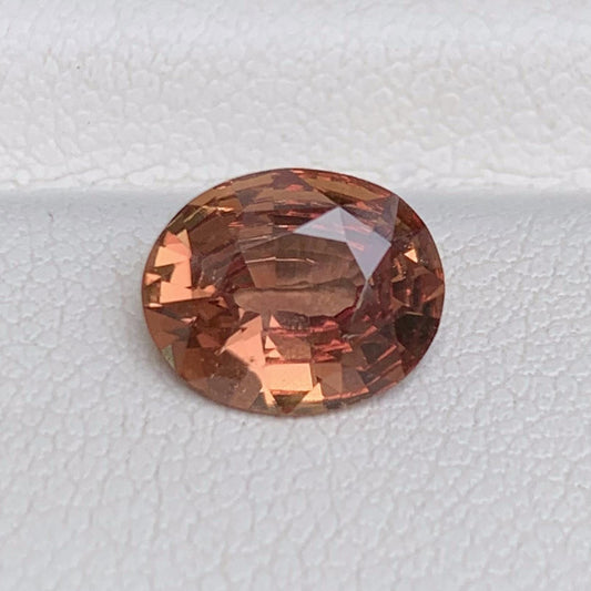 Natural Oval Cut Padparadscha Sapphire 2.07ct – (UH)