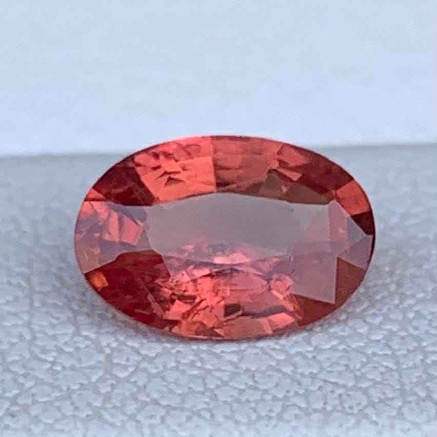 Natural Padparadscha Sapphire 1.06 Cts - Unheated Sunset