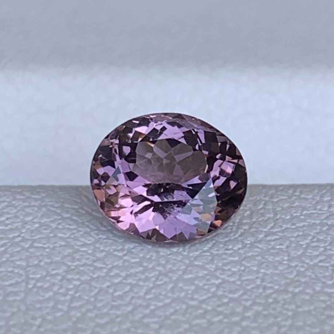 Natural Lavender Spinel 1.01ct  Oval Cut Gemstone with Soft Pastel Hue