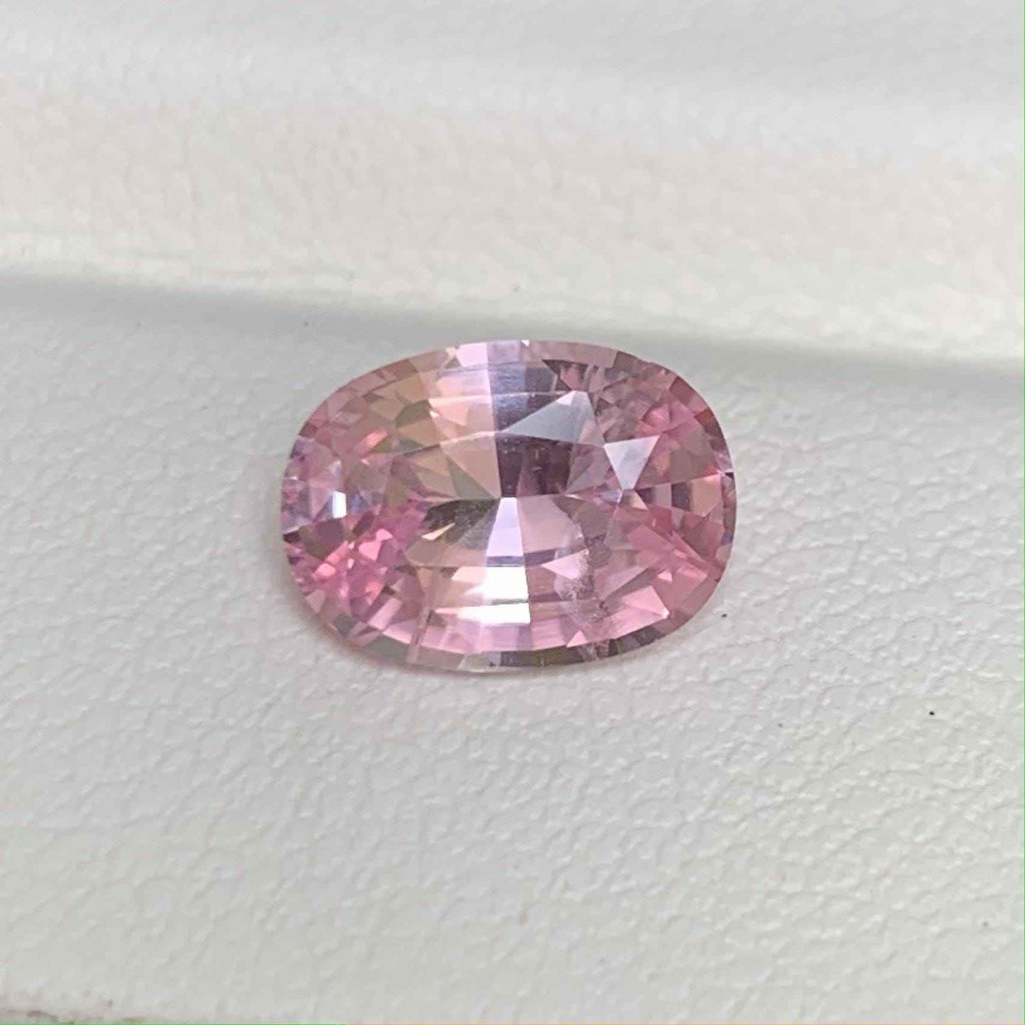 Natural Padparadscha Sapphire 1.74ct Heated  Oval Cut Loose Gemstone for Ring or Pendant