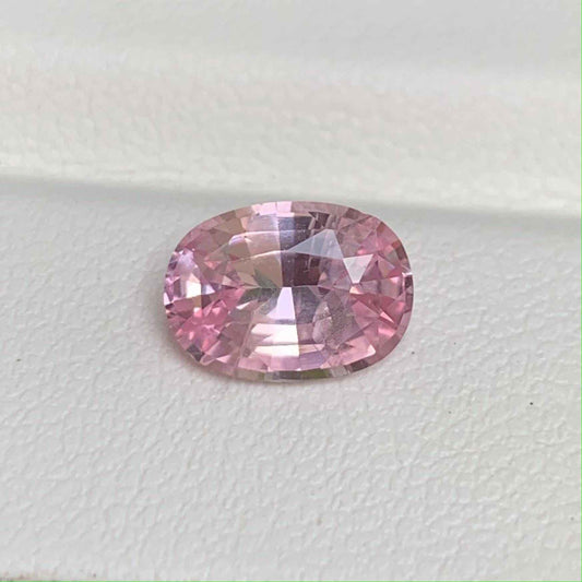 Natural Padparadscha Sapphire 1.74ct Heated  Oval Cut Loose Gemstone for Ring or Pendant