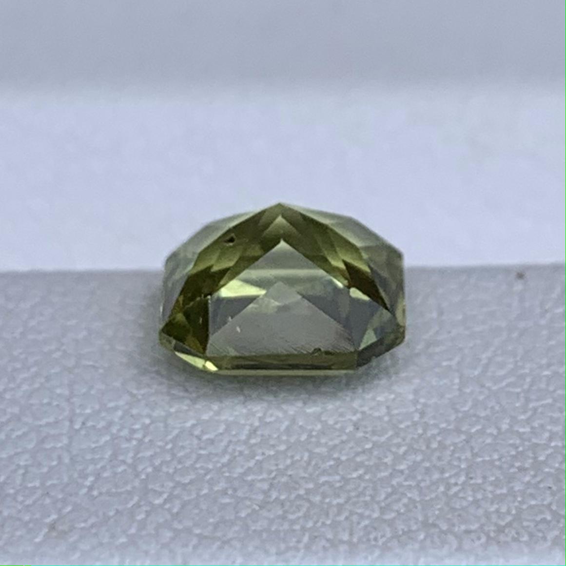 Natural Vanadium Chrysoberyl 1.79ct Unheated  Radiant Cut Loose Gemstone for Ring or Pendant