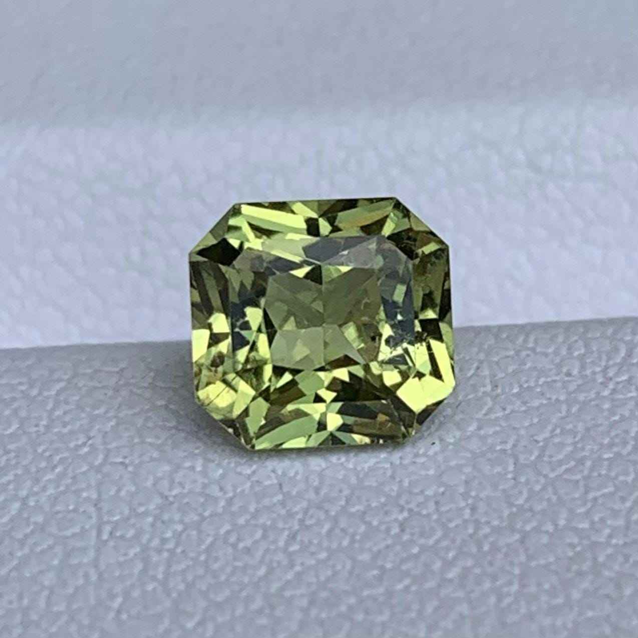 Natural Vanadium Chrysoberyl 1.79ct Unheated  Radiant Cut Loose Gemstone for Ring or Pendant