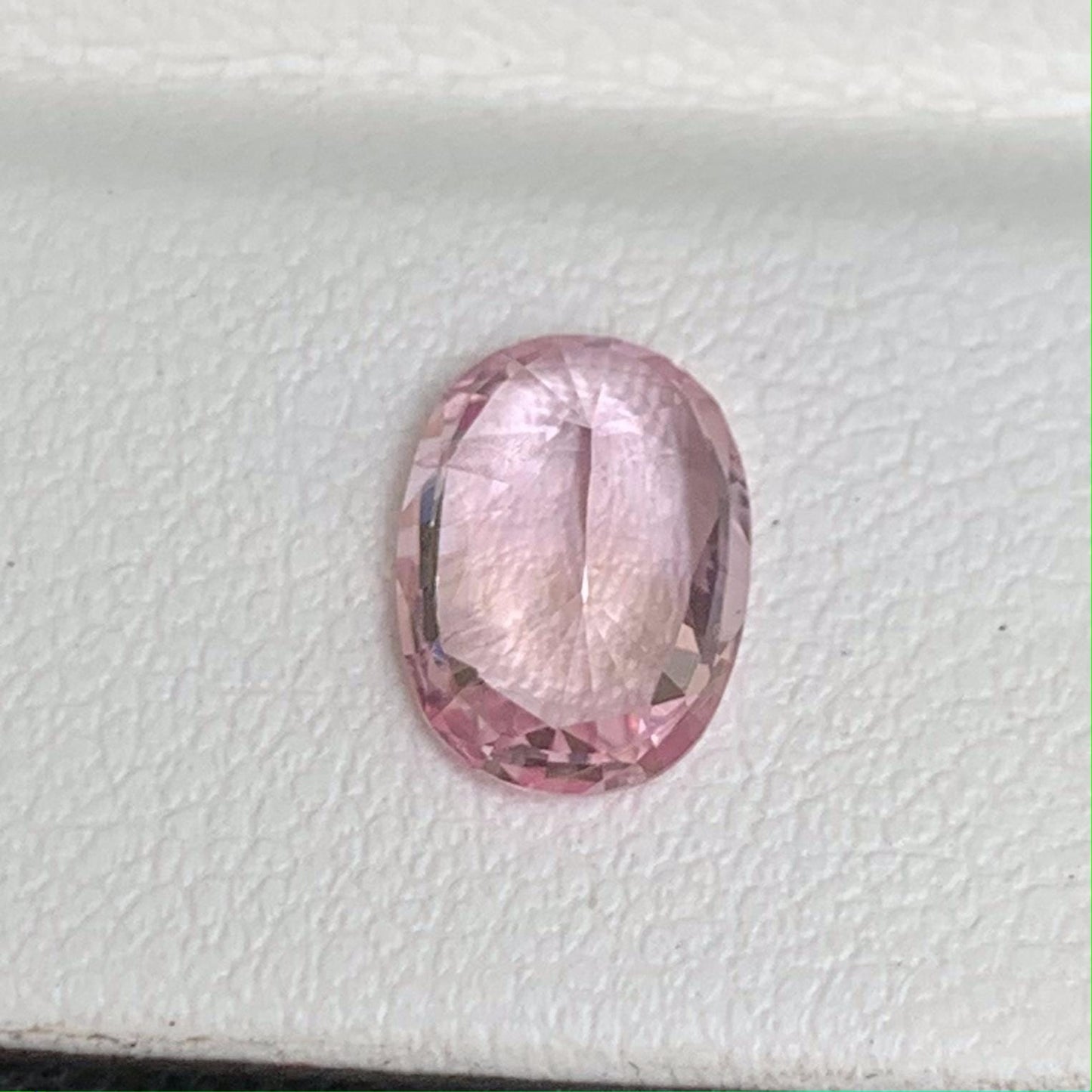 Natural Padparadscha Sapphire 1.74ct Heated  Oval Cut Loose Gemstone for Ring or Pendant