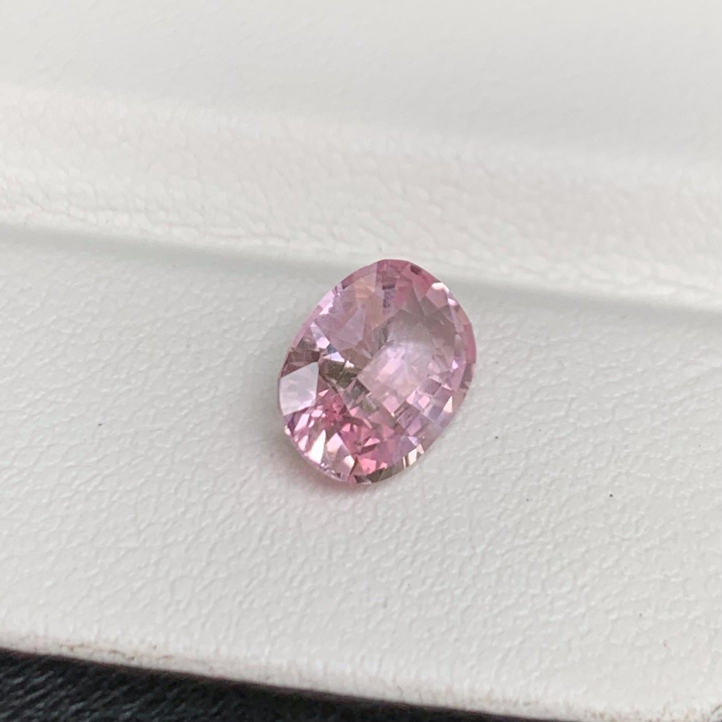 Natural Padparadscha Sapphire 1.74ct Heated  Oval Cut Loose Gemstone for Ring or Pendant