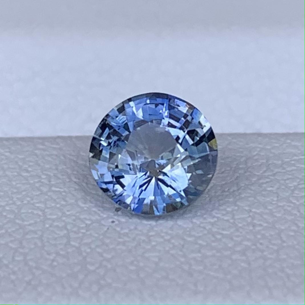 Bluish Bi-Color Sapphire 1.01ct Unheated  Natural Oval Cut Two-Tone Sapphire Gemstone