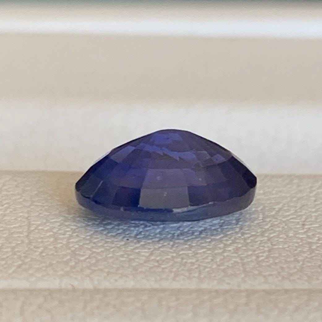 Royal Blue Sapphire 2.06ct Unheated  Natural Oval Cut Ceylon Sapphire for Fine Jewelry