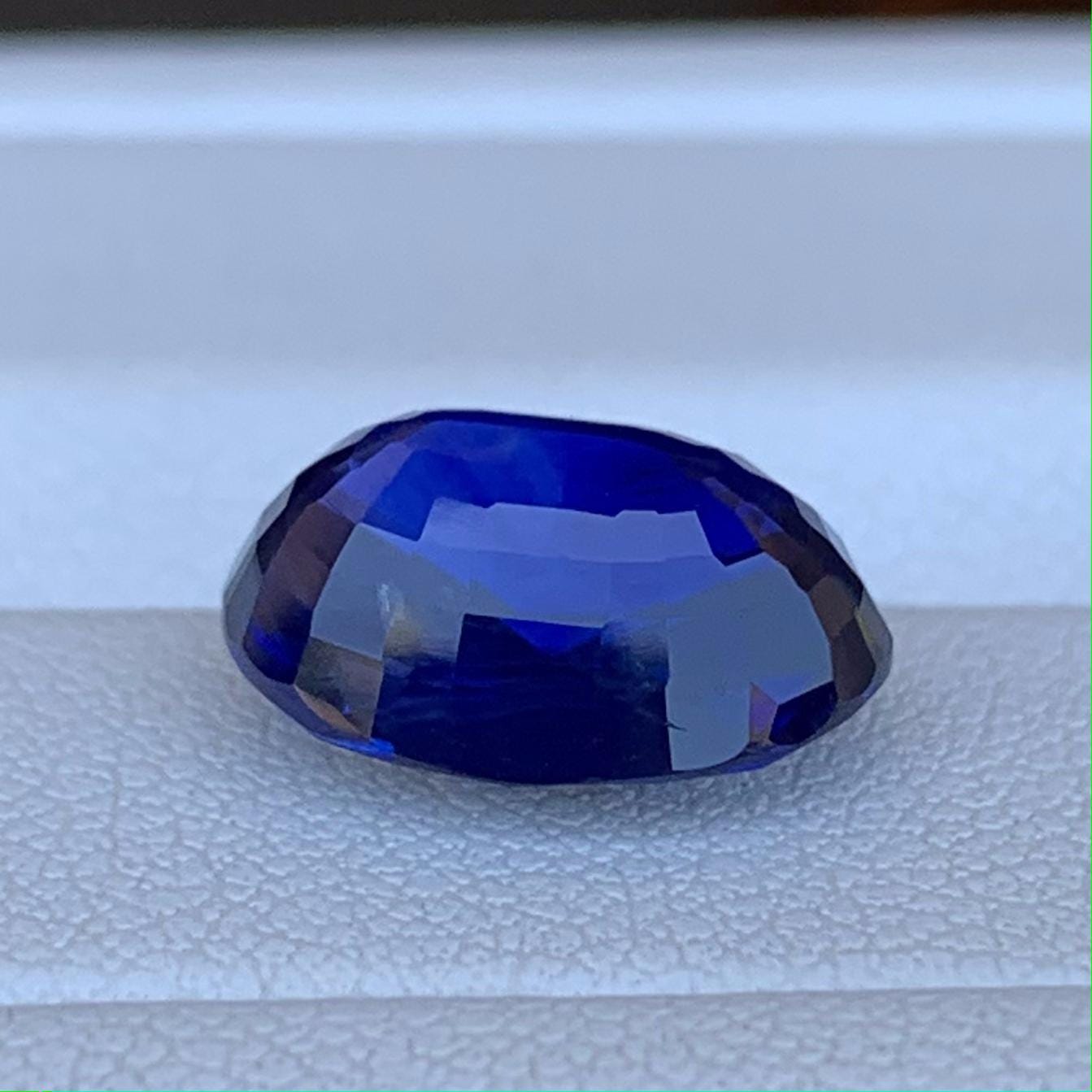 Royal Blue Sapphire 7.13ct Heated  Natural Oval Cut Statement Sapphire for Fine Jewelry