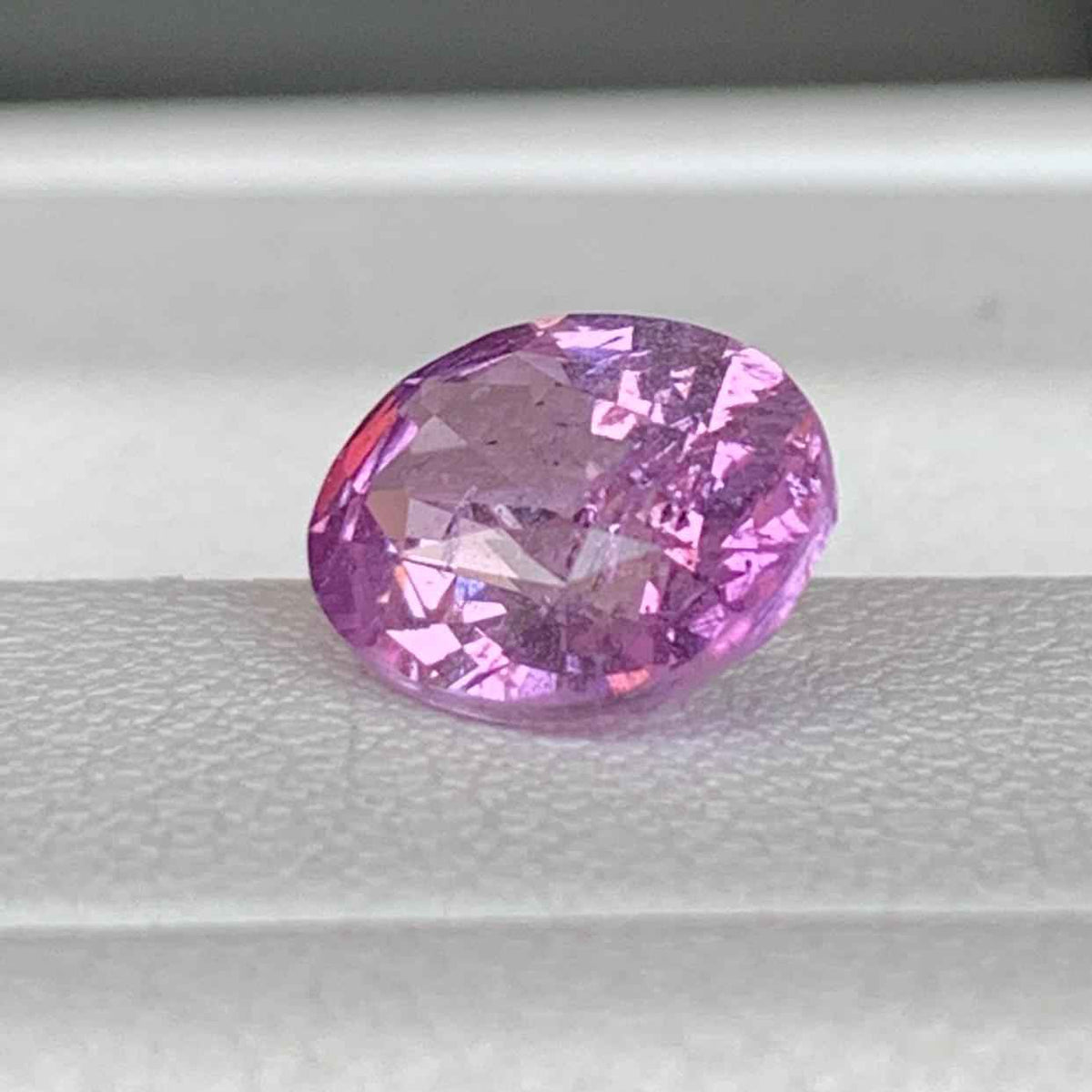 Bubblegum Pink Sapphire 2.03ct Heated  Natural Oval Cut Vibrant Pink Sapphire Gemstone