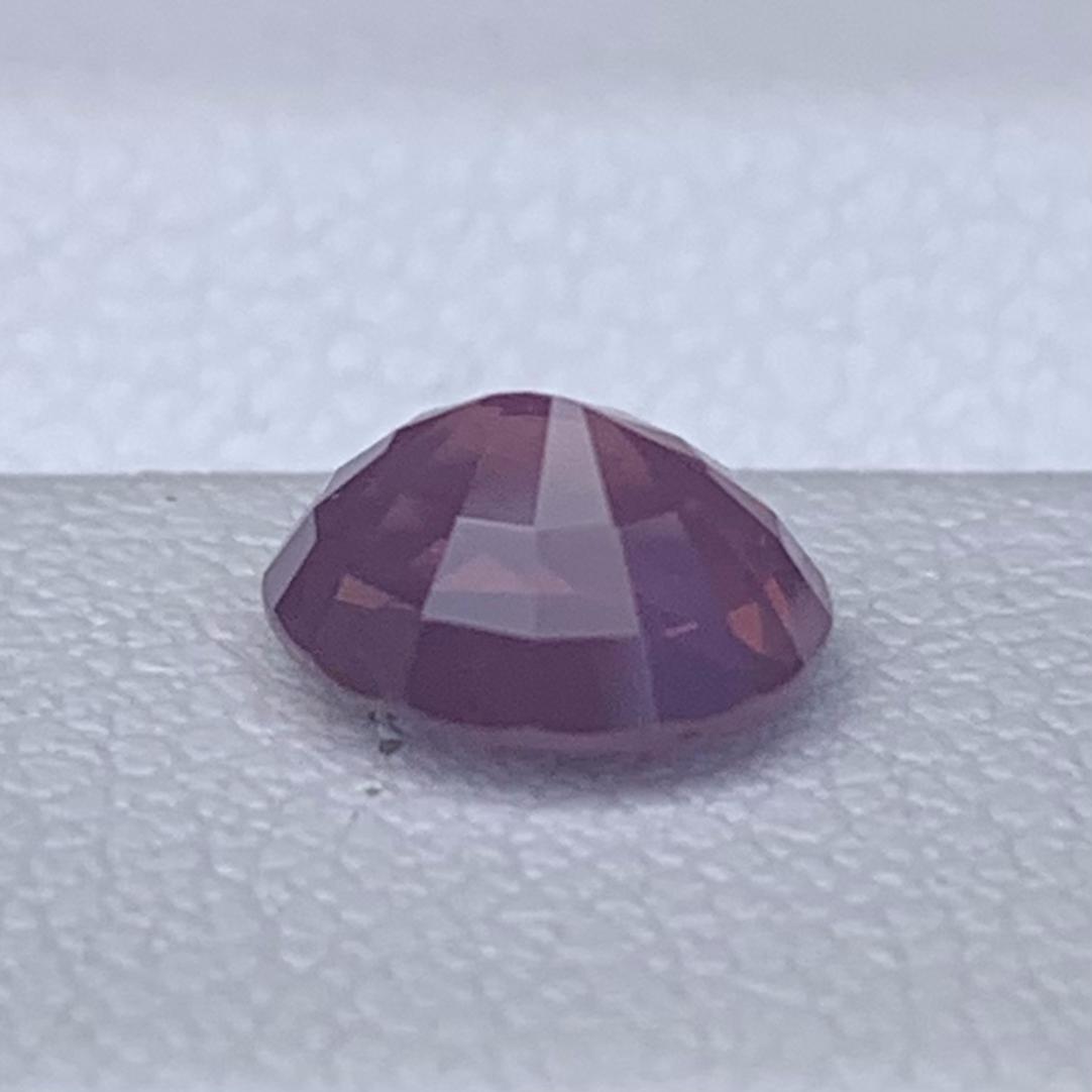 Opalescent Pink Spinel 1.29ct Natural  Oval Cut Rare Glow Gemstone for Fine Jewelry