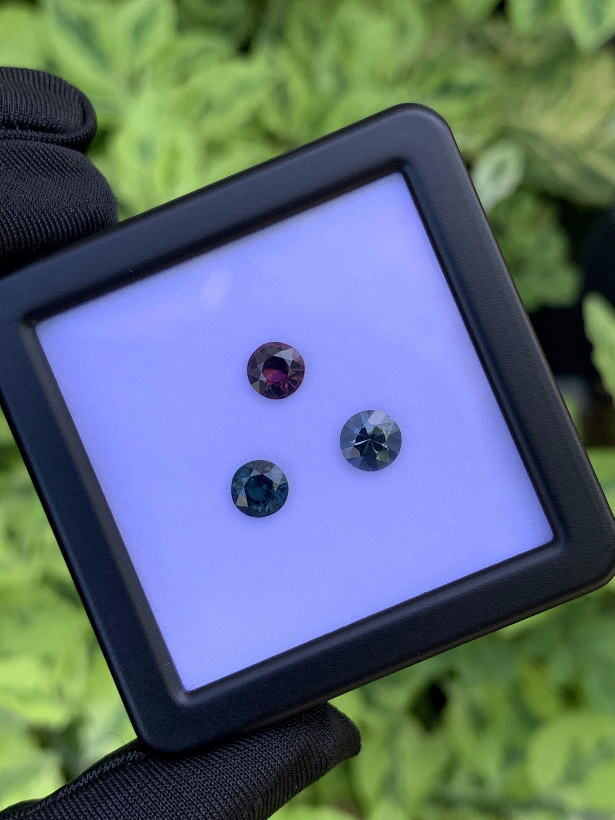 Natural Spinel Parcel 3.16ct Total  Set of 3 Round Cut Gemstones for Fine Jewelry