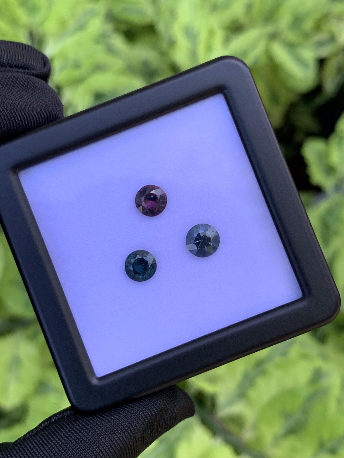 Natural Spinel Parcel 3.16ct Total  Set of 3 Round Cut Gemstones for Fine Jewelry