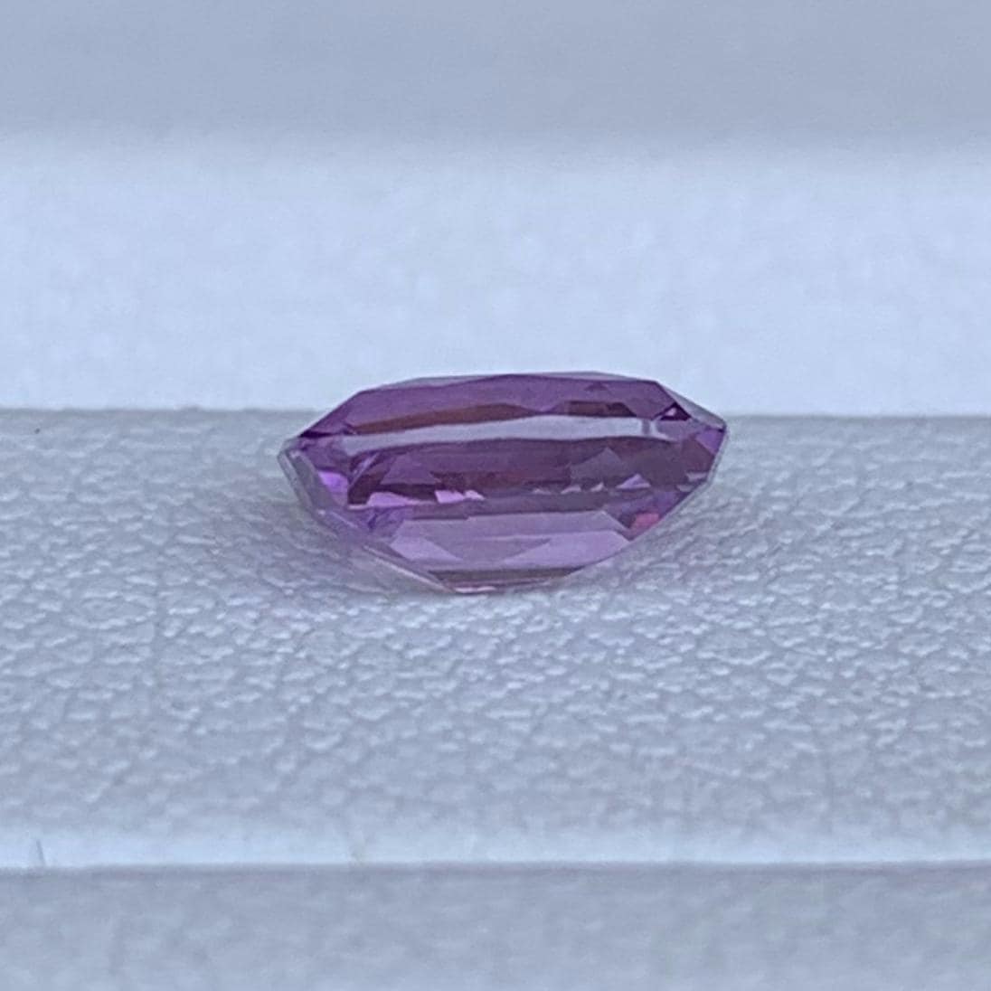 Bi-Color Pink Sapphire 1.07ct Unheated  Natural Cushion Cut Two-Tone Sapphire Gemstone