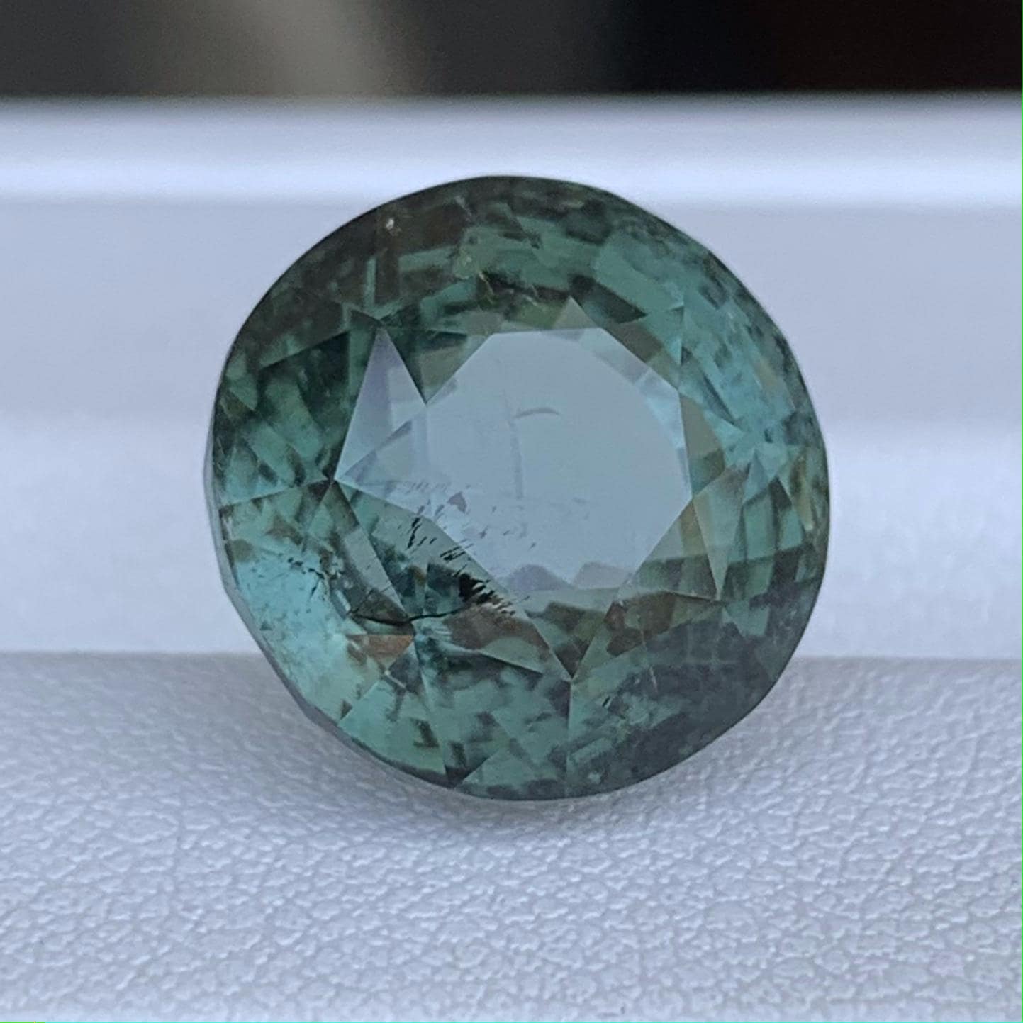 Green Tourmaline 11.89ct Natural  Large Oval Cut Gemstone for Collectors & Fine Jewelry