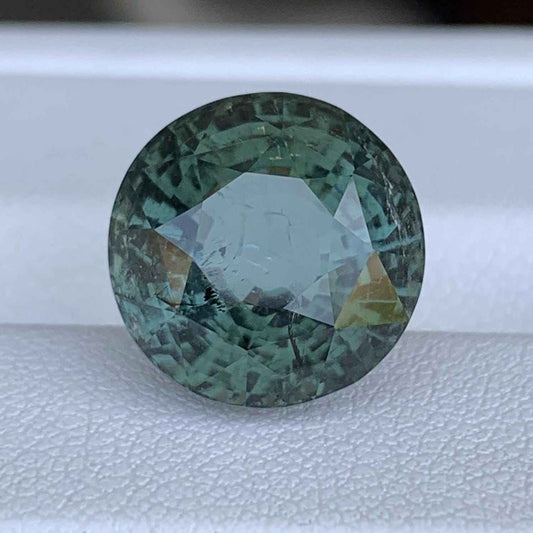 Green Tourmaline 11.89ct Natural  Large Oval Cut Gemstone for Collectors & Fine Jewelry