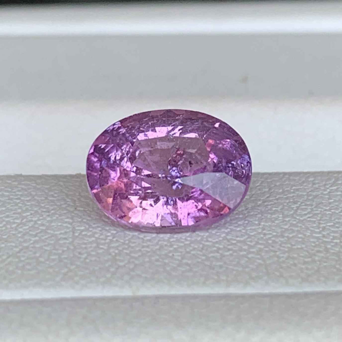 Bubblegum Pink Sapphire 2.03ct Heated  Natural Oval Cut Vibrant Pink Sapphire Gemstone