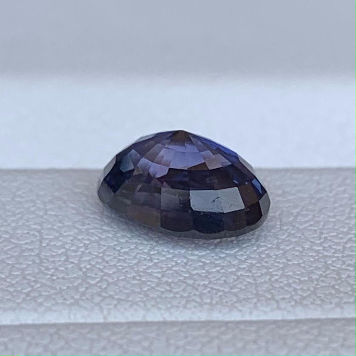 Color Change Violet Sapphire 2.05ct Unheated  Natural Oval Cut Sapphire Gemstone